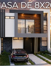 CASA DE 8X20 MTS -(1009)