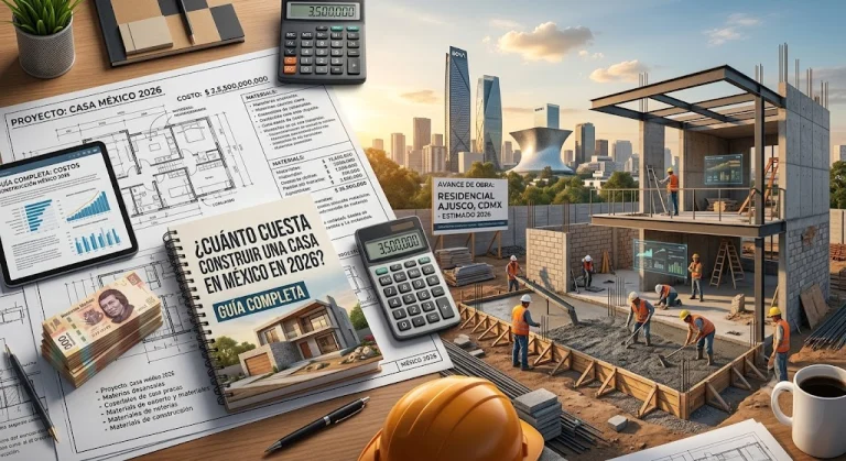¿Cuánto cuesta construir una casa en México en 2026? Guía completa