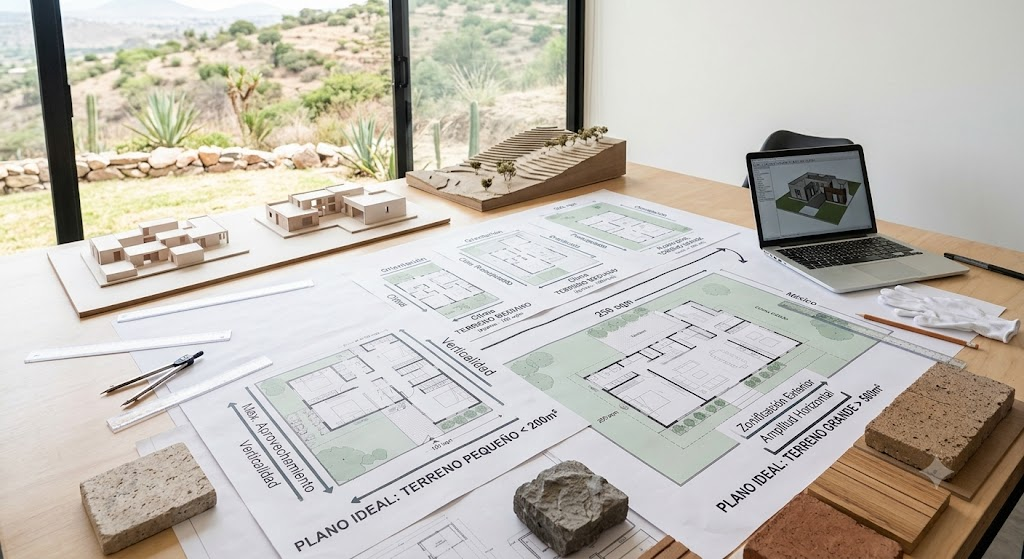 Cómo elegir el plano de casa ideal según el tamaño de tu terreno Cómo elegir el plano de casa ideal según el tamaño de tu terreno